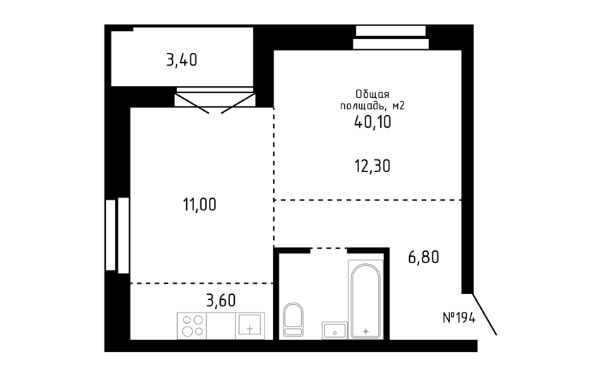 Квартира №194